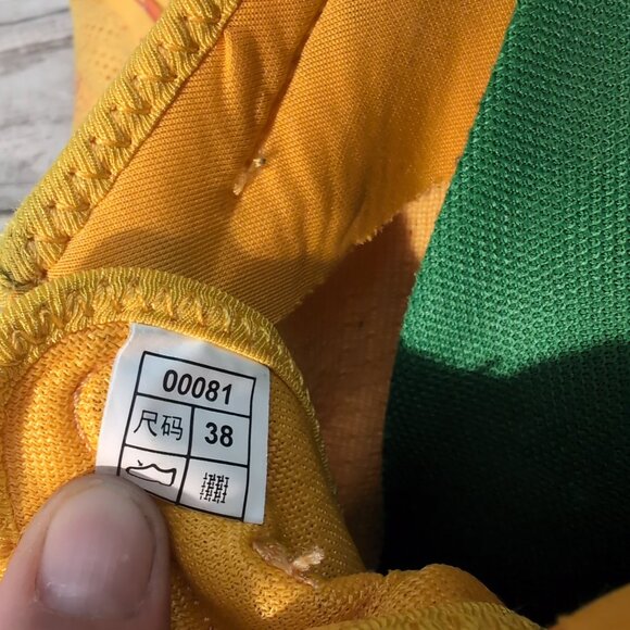 Saguaro Barefoot Shoes Yellow Knit Minimalist Trail Running Shoes – Unisex EU 38 - Picture 3 of 9